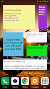 Sticky Notes + Home Screen Wid постер
