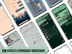 Tema Aesthetic & Wallpaper screenshot 2