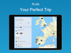 Tripomatic Planner & Maps اسکرین شاٹ 6