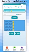Text Repeater with Blank Text скриншот 1