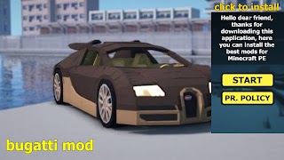Bugatti Mod For MCPE capture d'écran 4