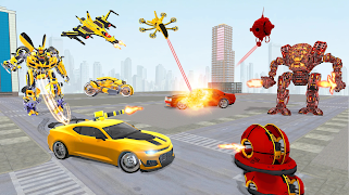 Promo Jet Car Robot Fight 3D Screenshot 5
