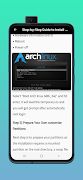 Arch Linux Installation Steps imagem de tela 1