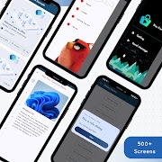 Templat UIX Material screenshot 4