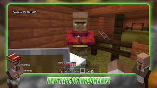 3 Schermata Villagers & Pillagers Mincraft