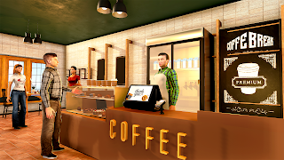 Coffee Shop Manager Simulator-poster