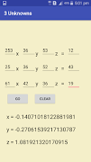 Linear Equation Solver screenshot 2