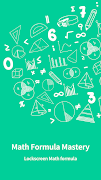 Lockscreen Math Formula-Alarm poster