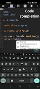 C# Shell .NET IDE スクリーンショット 1