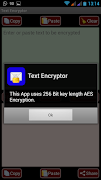 AES Message Encryptor for SMS captura de pantalla 7