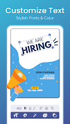 Poster Maker - Flyer Design ảnh chụp màn hình 1