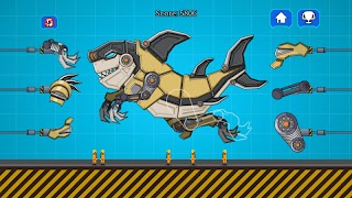 Robot Shark Attack постер