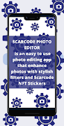 SCARCODE PHOTO EDITOR screenshot 1