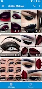 برنامه‌نما Gothic Makeup عکس از صفحه