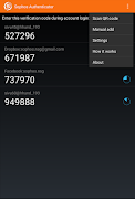 Sophos Authenticator স্ক্রিনশট 6