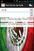 Mexican Zip Code Screenshot 2