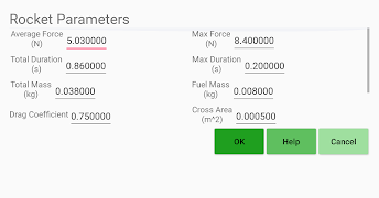 RocketCalc скриншот 3