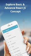 Learn React JS - React JS Tutorials 스크린샷 1