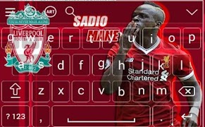 Sadio Mane Theme Keyboard imagem de tela 2