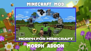 Morph Mod for Minecraft PE 海報
