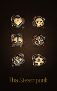 Tha Steampunk - Icon Pack imagem de tela 2