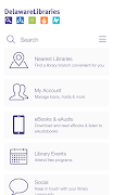 برنامه‌نما Delaware Libraries عکس از صفحه