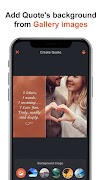 برنامه‌نما Quotes Creator App عکس از صفحه