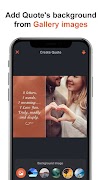 برنامه‌نما Quotes Creator App عکس از صفحه