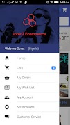 Ionic 3 Ecommerce Template syot layar 2