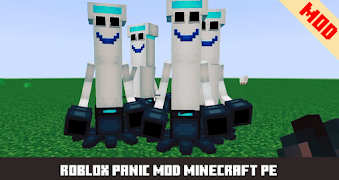 Roblox panic Mod Minecraft 스크린샷 2