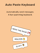 برنامه‌نما Auto Paste Keyboard عکس از صفحه