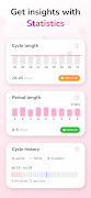 برنامه‌نما Period Tracker and Calendar عکس از صفحه