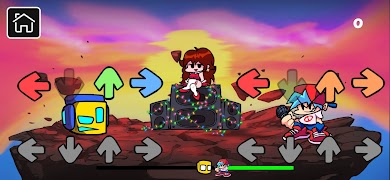 FNF VS Geometry Full Mod Test screenshot 4