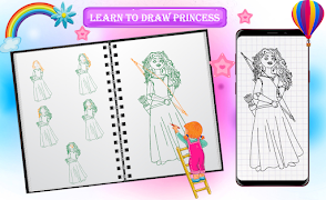 4 Schermata How to Draw Princess