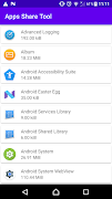 Apps Share Tool स्क्रीनशॉट 1