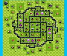 برنامه‌نما Layout Picture Coc عکس از صفحه