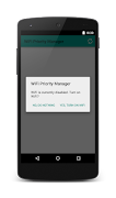 WiFi Priority Manager スクリーンショット 1