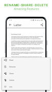 RTF Reader - Documents Reader captura de pantalla 6