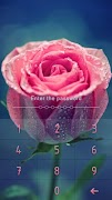 AppLock Theme Pink Rose Screenshot 1