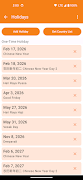 برنامه‌نما Date Calculator عکس از صفحه