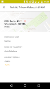 6 Schermata Idea-Tracking app