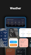 برنامه‌نما Lockscreen Widget - Weather عکس از صفحه
