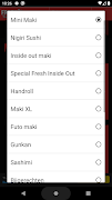 Fresh2Go sushi screenshot 2