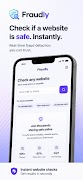 3 Schermata Fraudly: Scam Checker