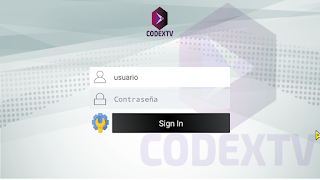 CodexTv Player syot layar 1