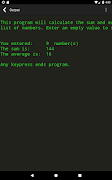 برنامه‌نما BASIC Programming Compiler عکس از صفحه