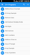 C++ Tutorials capture d'écran 1