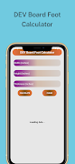 DEV Board Foot Calculator اسکرین شاٹ 3