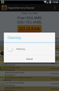 HyperMemoryCleaner free Memory স্ক্রিনশট 1