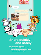 LINKCAST：P2P Messenger syot layar 4